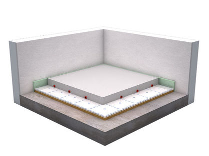 Energy-efficient floor constructions