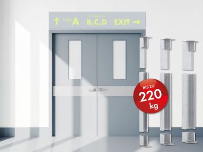 Schwere Türen? Leicht montiert! Schwere Türen? Leicht montiert!